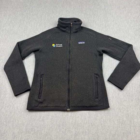 Patagonia Better Sweater Jacket Womens Small Full Zip Mock Neck Logo 25542 - Picture 1 of 13